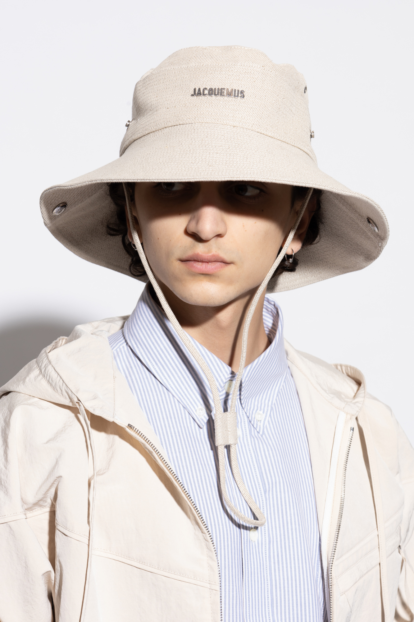 JACQUEMUS ハット　ホワイト　size:58 Jacquemus Linen hat | Men's Accessorie | Vitkac